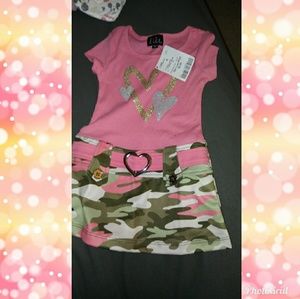 NWT Camo dress